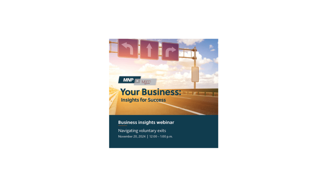 Navigating Voluntary Exits webinar